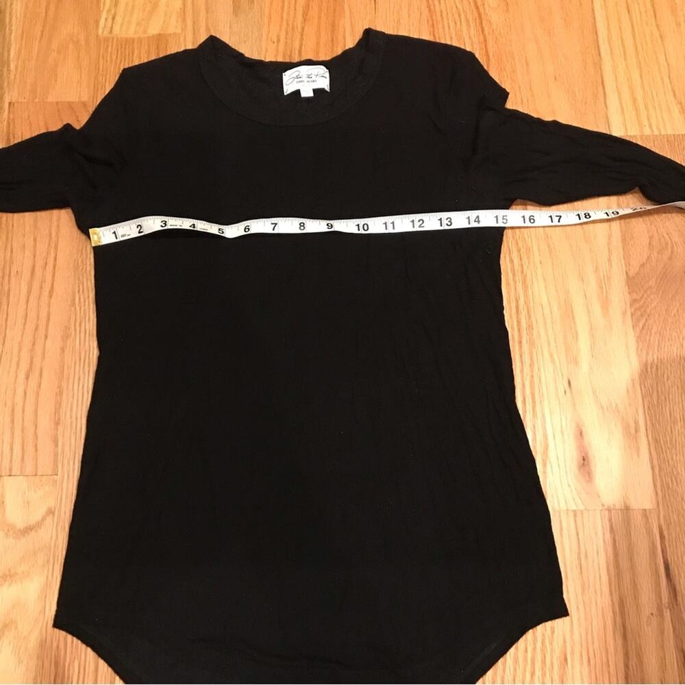 Feel the Piece Terre Jacobs Black Long Sleeve Top XS/S - Picture 4 of 6